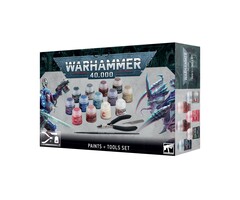 Games Workshop Warhammer 40K: Paints + Tools Set