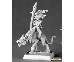 Reaper Miniatures Pathfinder Metal: Goblin Commando on Dog