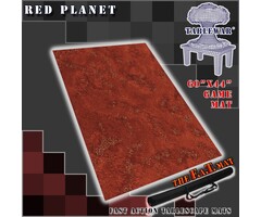 Table War Playmat - F.A.T. Mats (Fatmats): 60" x 44" Red Planet