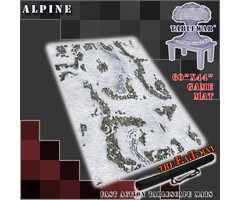 Table War Playmat - F.A.T. Mats (Fatmats): 60" x 44" Alpine