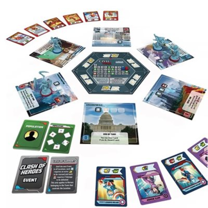 CMON Marvel United: Civil War Expansion