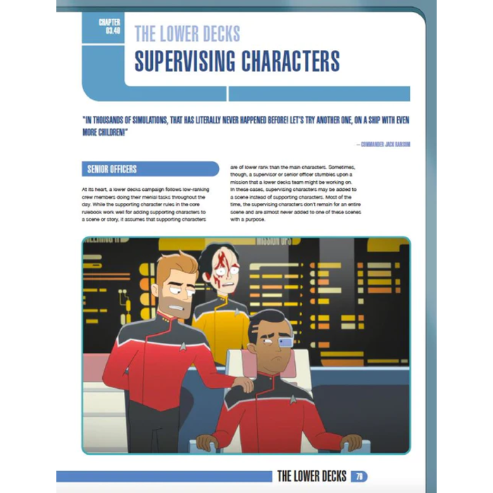 Modiphius Star Trek Adventures RPG Lower Decks Campaign Guide