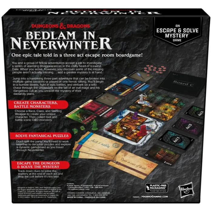 Wizards of the Coast Dungeons & Dragons - Escape: Bedlam in Neverwinter