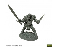 Reaper Miniatures Bones USA: Grundor Hoardtaker, Barbarian