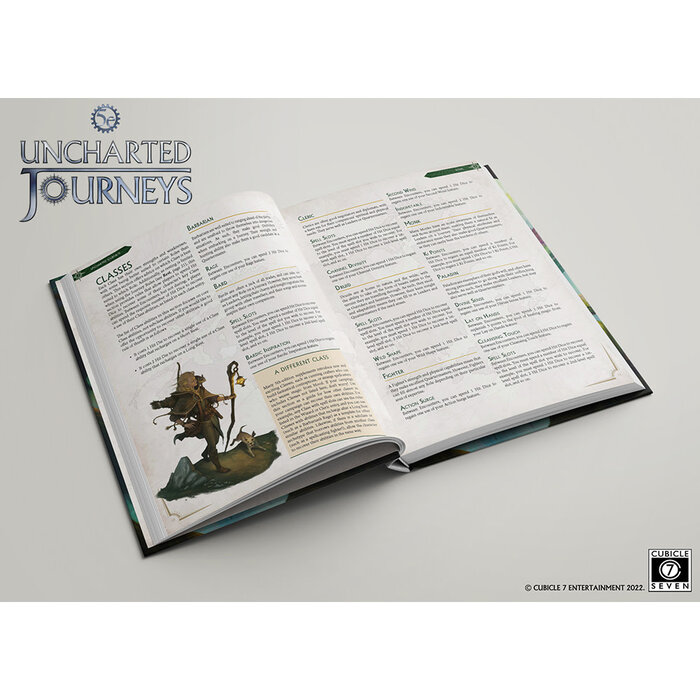 Cubicle 7 Entertainment Uncharted Journeys (5E Compatible)