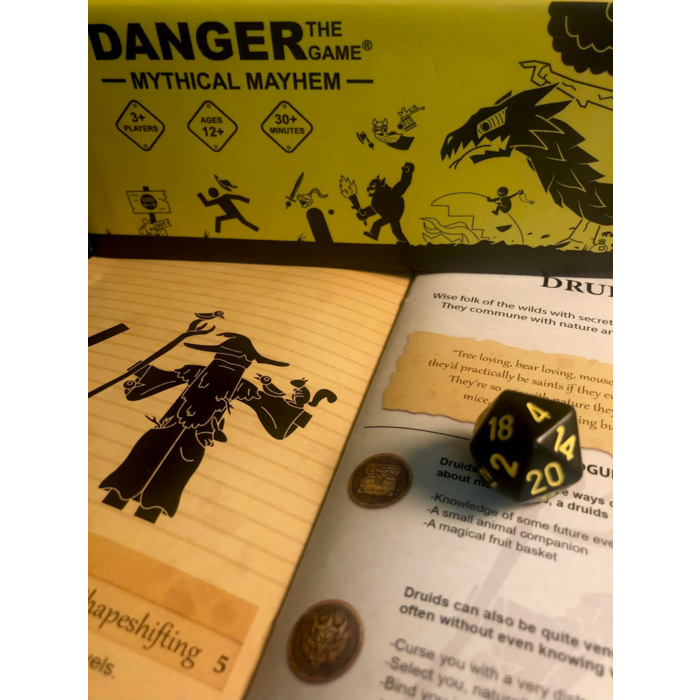 Misc Board Games Danger the Game: Mythical Mayhem