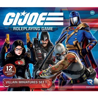 Renegade Game Studios G.I. Joe RPG - Villain Miniatures Set 1 Renegade Game Studios G.I. Joe RPG - Villain Miniatures Set 1