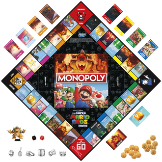  Hasbro Gaming Monopoly Dungeons & Dragons: Honor Among Thieves  Game, Inspired by The D&D Movie, Monopoly D&D Board Game for 2-5 Players,  Ages 8 and Up : Toys & Games