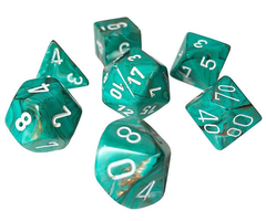 Chessex 7-Piece Mini RPG Dice Set: Marble