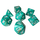 7-Piece Mini RPG Dice Set: Marble