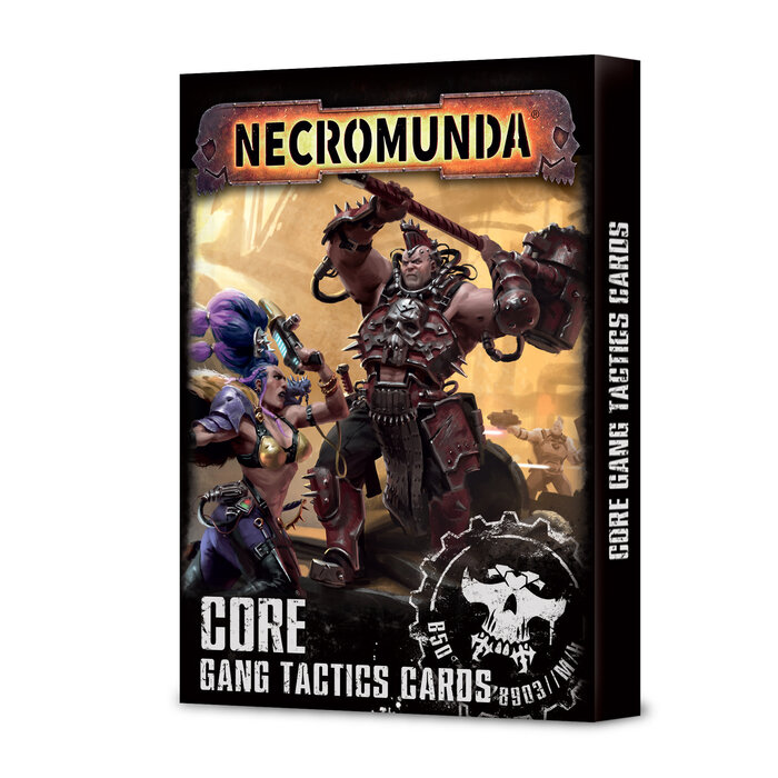 Games Workshop Necromunda: Core Gang - Tactics Cards