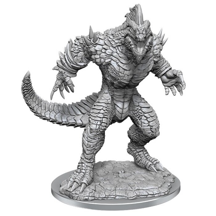Wizkids/NECA LLC Nolzur's Marvelous Miniatures: Lizardfolk Render