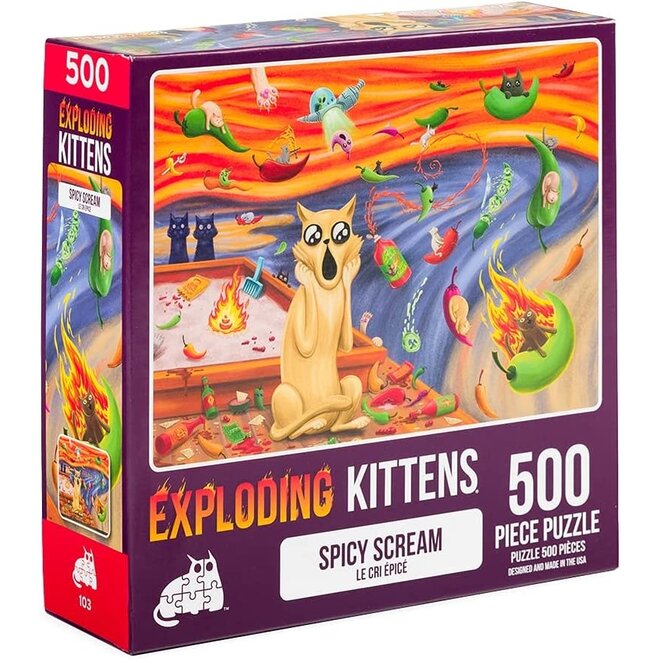 500 pcs - Cats Playing Craps 