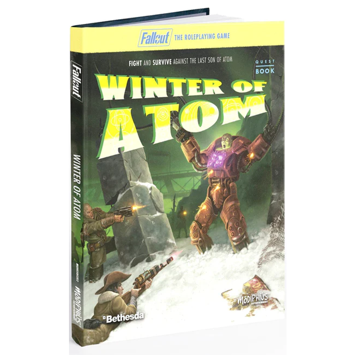 Modiphius Fallout RPG: Winter of Atom Quest Book