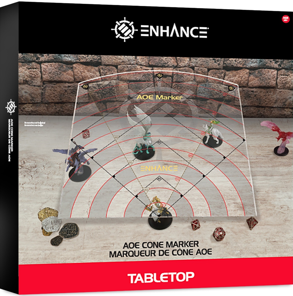 AP Enhance Tabletop RPG Area of Effect Cone Marker 60ft. 