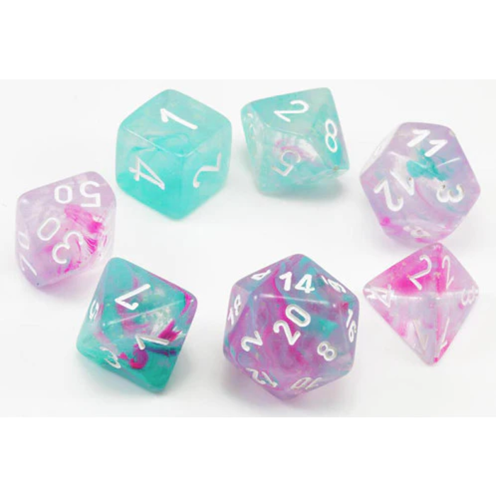 Chessex 7-Piece Mini RPG Dice Set