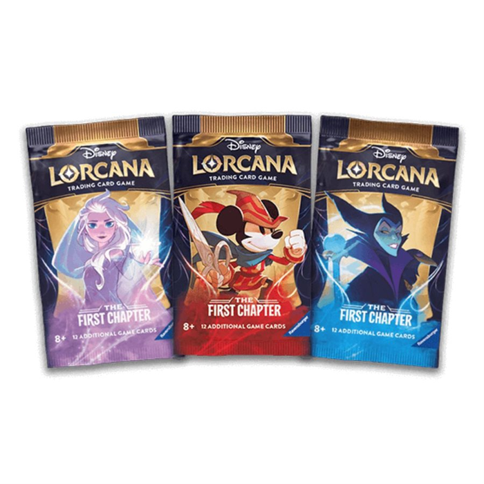 Ravensburger Disney Lorcana TCG The First Chapter Booster Pack **LIMIT 6 PER CUSTOMER**