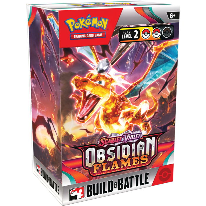 The Pokemon Company International Pokemon TCG - Scarlet & Violet: Obsidian Flames Build & Battle Box