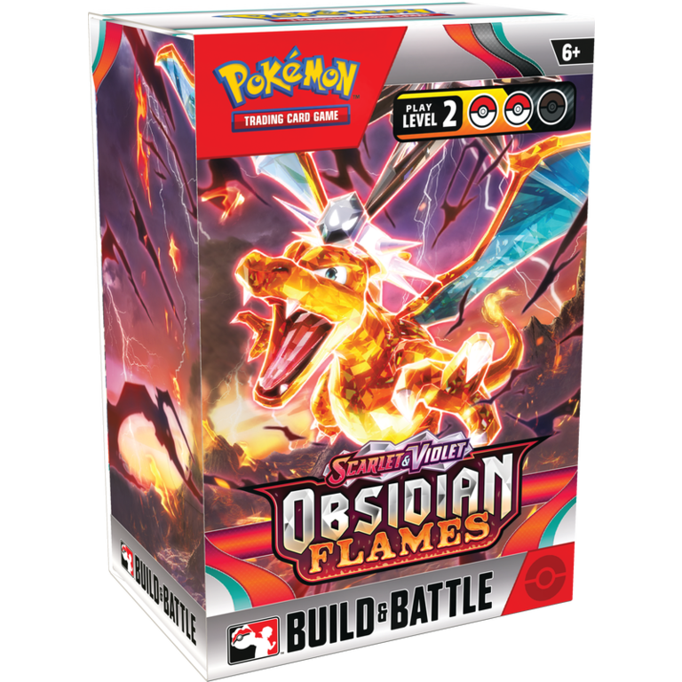 Pokemon TCG - Scarlet & Violet: Obsidian Flames Build and Battle