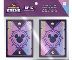 USAOpoly Sleeves - 2.5"x 3.5" USAopoly Disney Sorcerer's Arena 100/pk