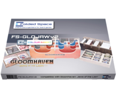 Folded Space Insert for Gloomhaven: Jaws of the Lion V2 Deluxe