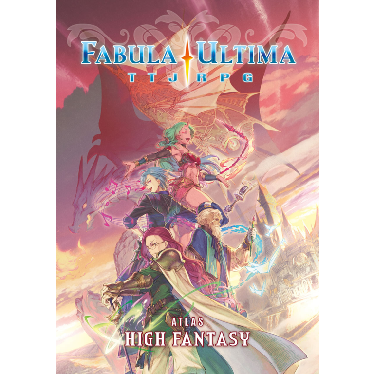 Fabula Ultima TTRPG - Manuale Base - Edizione Deluxe | Gioco di Ruolo