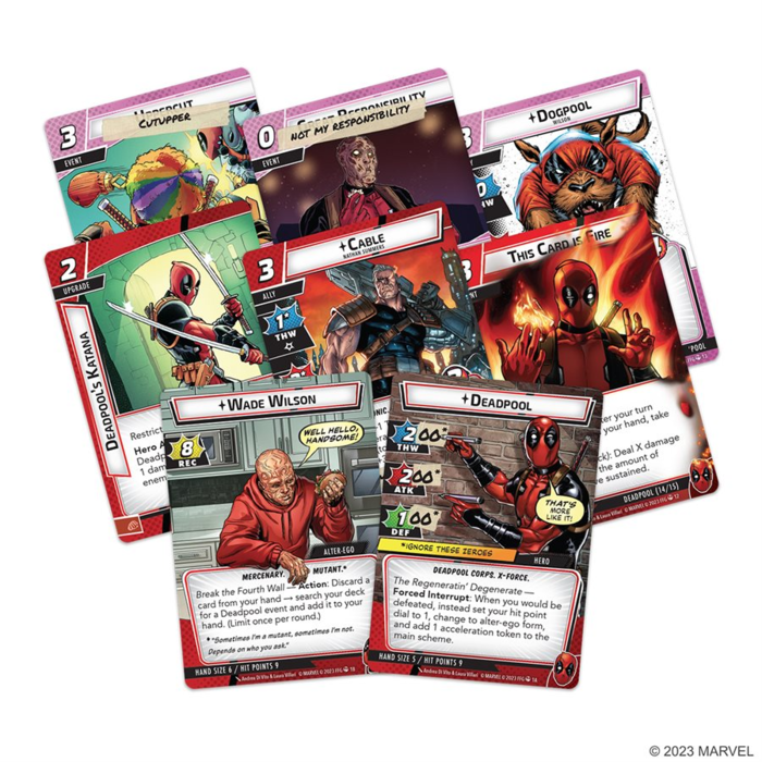 Fantasy Flight Games Marvel Champions LCG: Deadpool Hero Pack