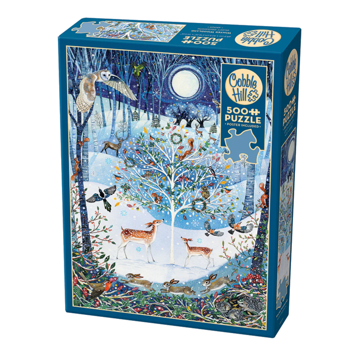Cobble Hill Puzzles 500 pcs - Winter Woodland