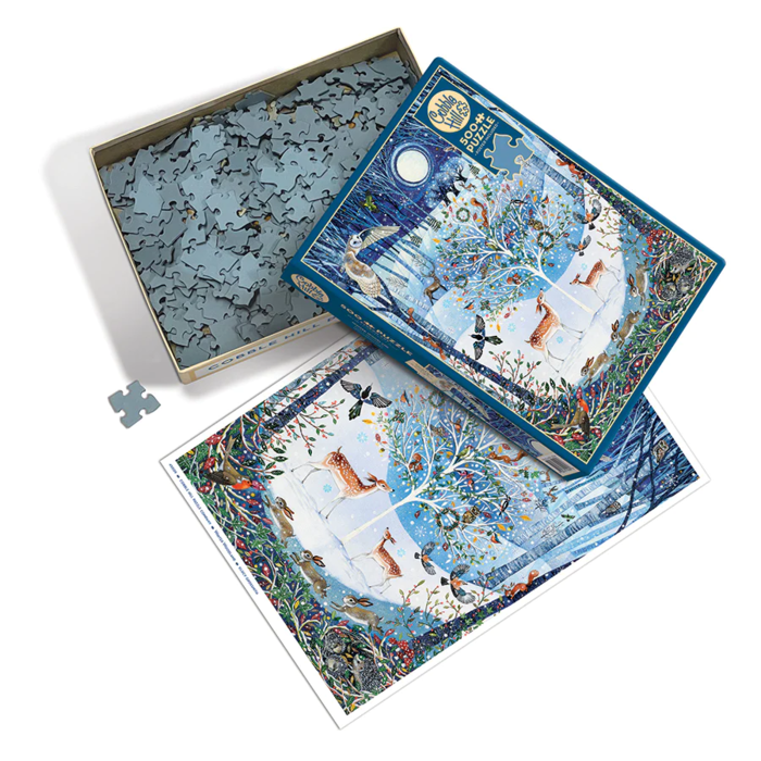 Cobble Hill Puzzles 500 pcs - Winter Woodland
