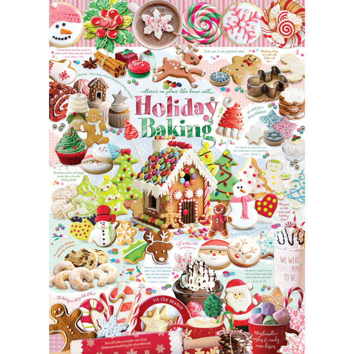Cobble Hill Puzzles 1000 pcs - Holiday Baking