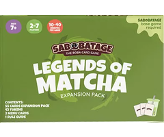Misc Board Games Sabobatage: Legends of Matcha Expansion