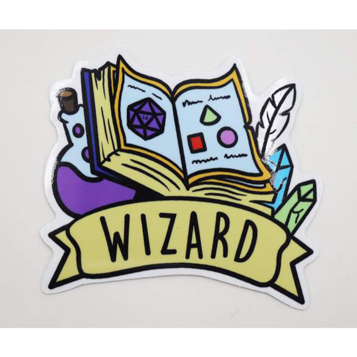 Foam Brain Games Banner Class Sticker