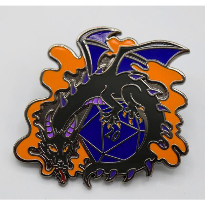 Foam Brain Games Enamel Pin