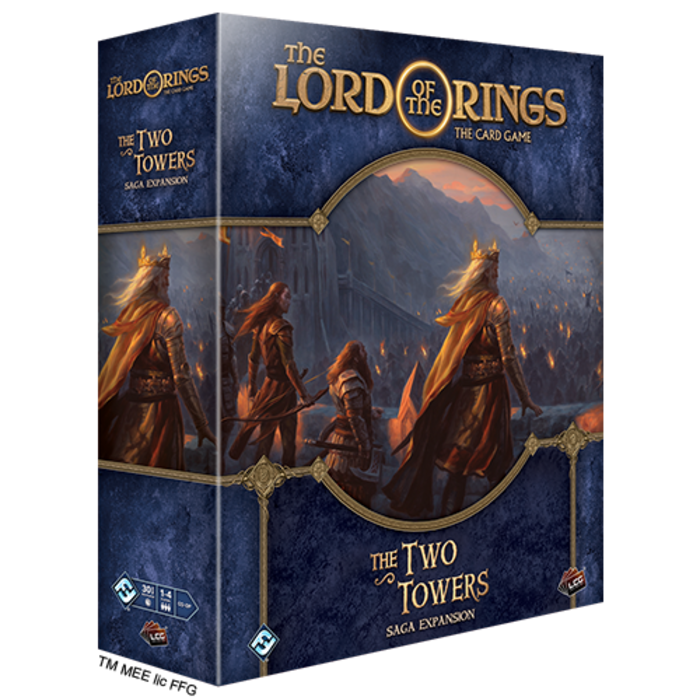 Fantasy Flight Games The Lord of the Rings LCG: The Two Towers Saga Expansion