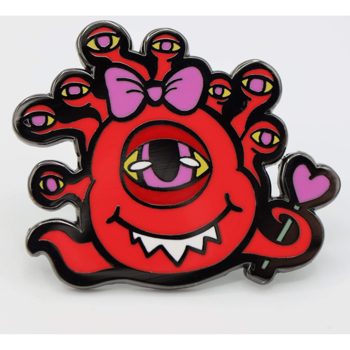 Foam Brain Games Enamel Pin