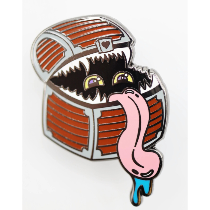 Foam Brain Games Enamel Pin