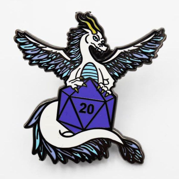 Foam Brain Games Enamel Pin