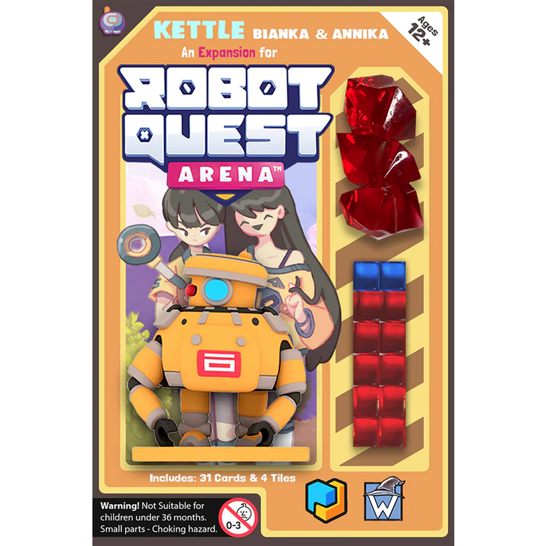 Robot Quest Arena Kettle Expansion Boardgames.ca