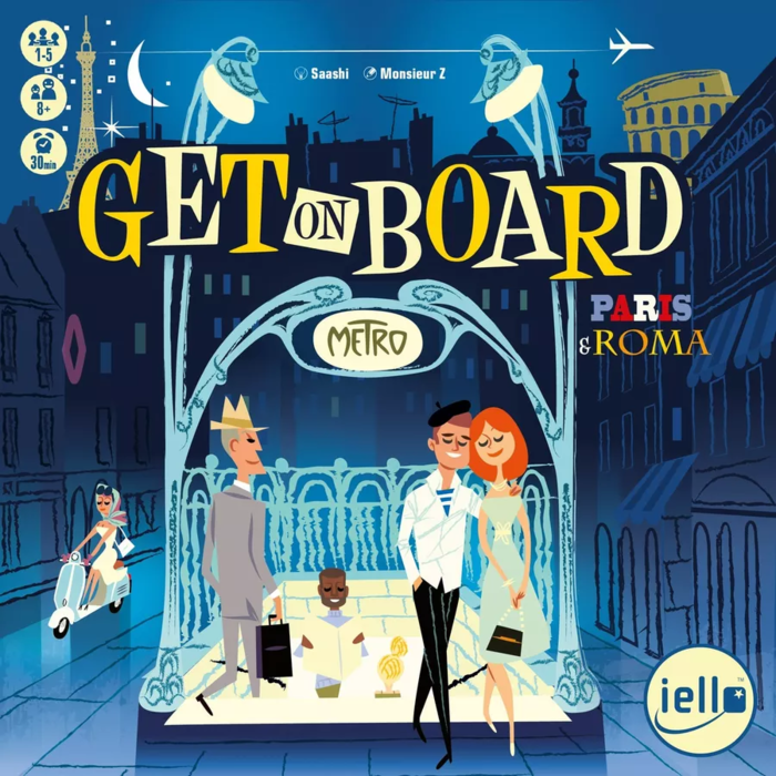 Iello Get on Board: Paris & Roma