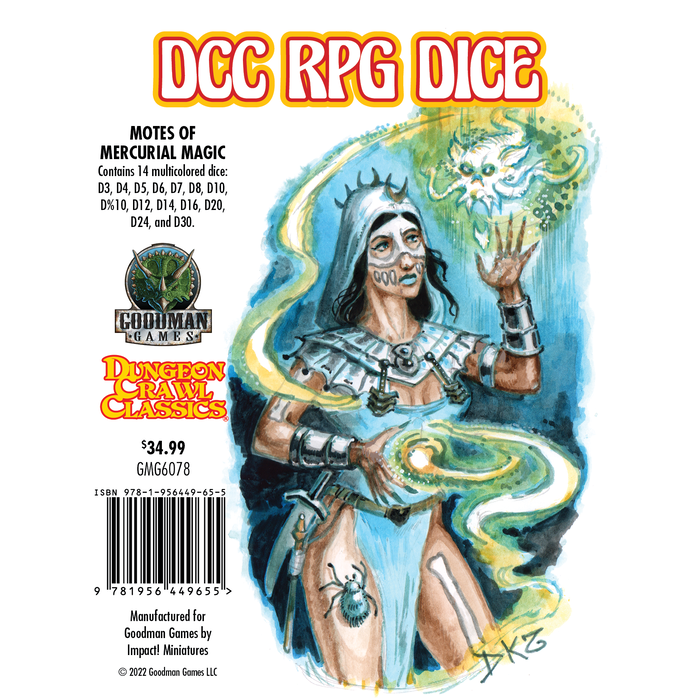 Goodman Games Dungeon Crawl Classics - RPG Dice Set -