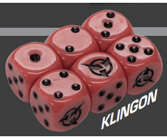Gale Force Nine Star Trek Away Missions: Klingon Dice Set