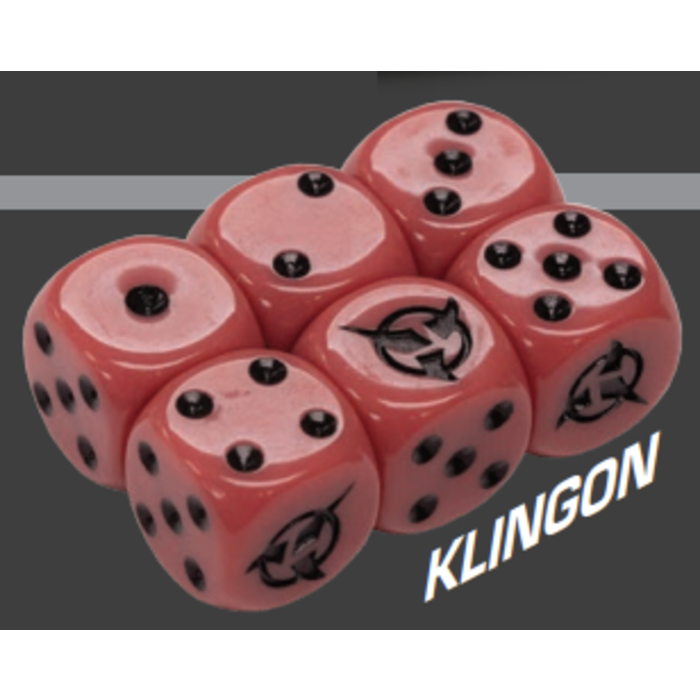 Gale Force Nine Star Trek Away Missions: Klingon Dice Set