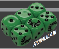 Gale Force Nine Star Trek Away Missions: Romulan Dice Set
