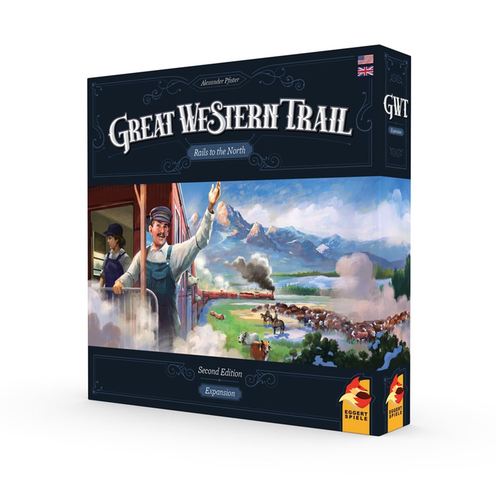 Lookout Games Great Western Trail Second Editon: Rails to the North Expansion