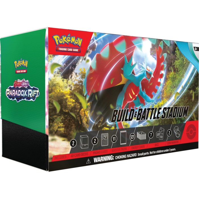 The Pokemon Company International Pokemon TCG - Scarlet & Violet: Paradox Rift Build & Battle Stadium