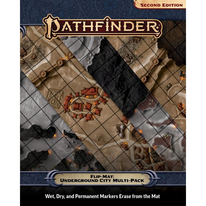 Paizo Publishing Pathfinder Flip-Mat - Underground City Multi-Pack