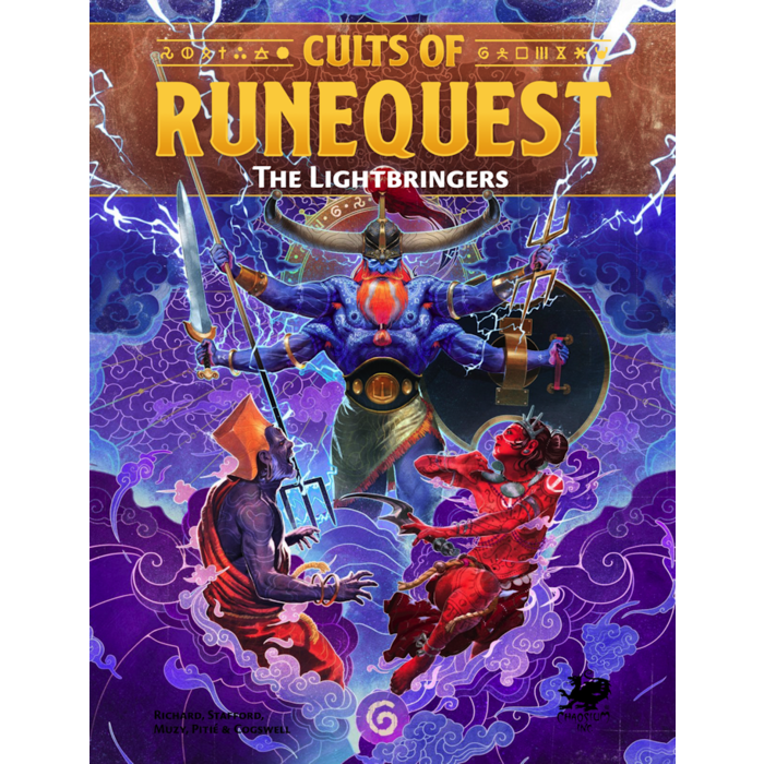 Chaosium Inc. Cults of Runequest RPG: The Lightbringers