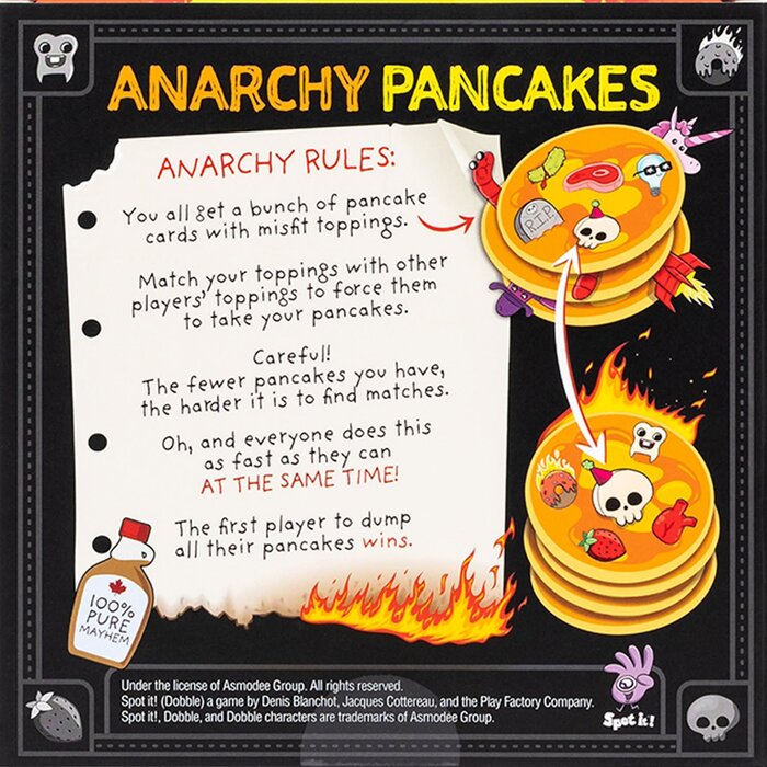 Exploding Kittens Anarchy Pancakes