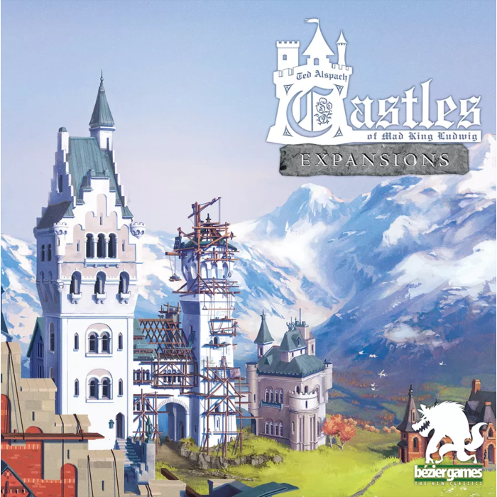 Bézier Games Castles of Mad King Ludwig 2nd Edition Expansions