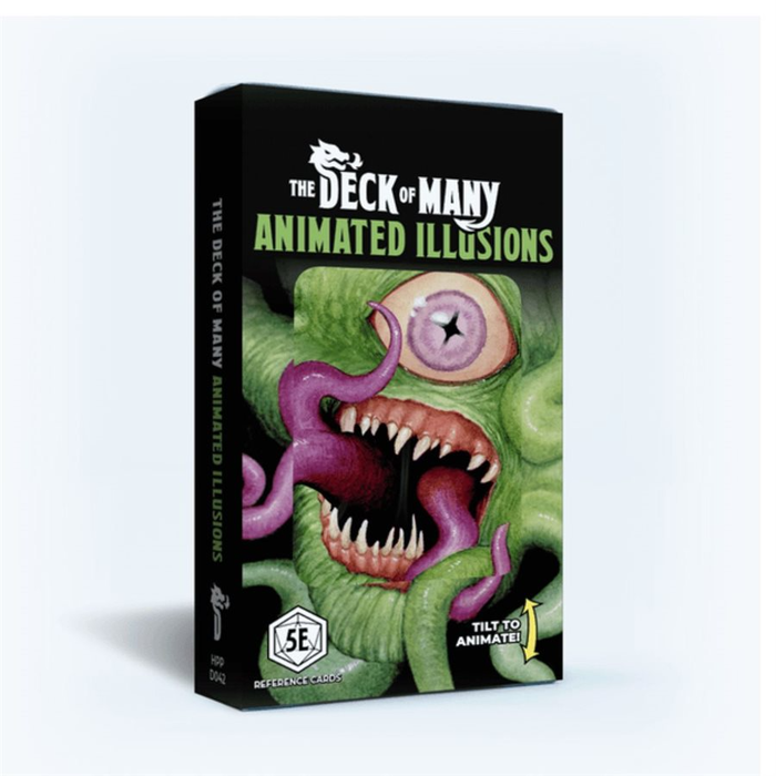 Hit Point Press Dungeons & Dragons 5E: Deck of Many Animated Illusions